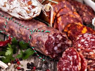 chorizos y salchichones